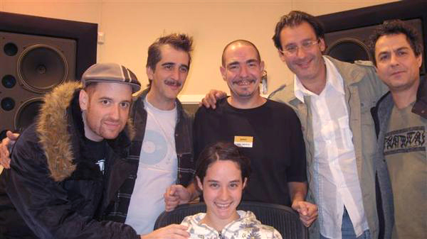 con Nico Cota, Ulises Butron, J.Klinoff, M.Lopez y Ximena Sarinana (2)